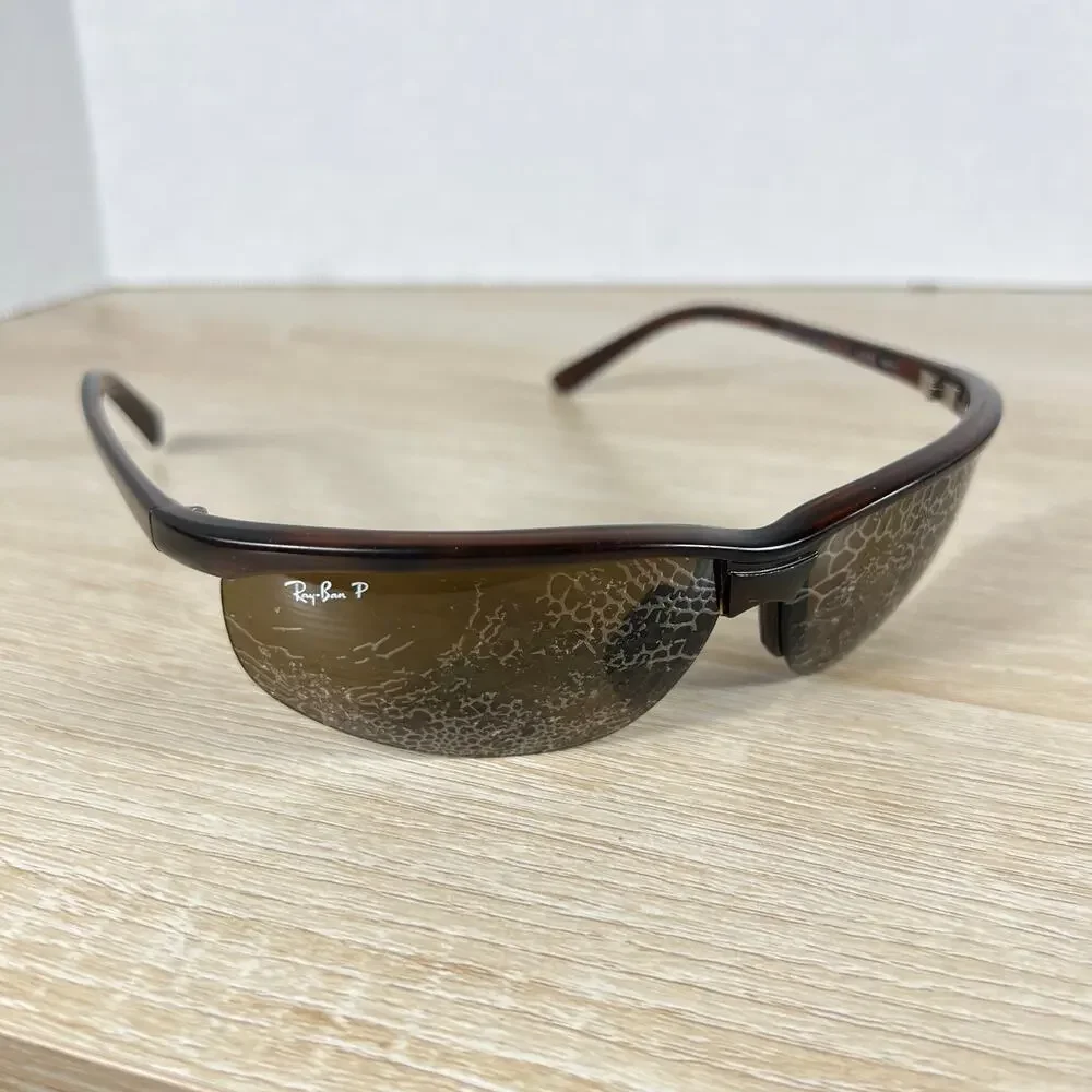 Ray-Ban RB4021 PS Sport Nylor 628/83 Sunglasses FRAMES ONLY Brown 69-11 Italy